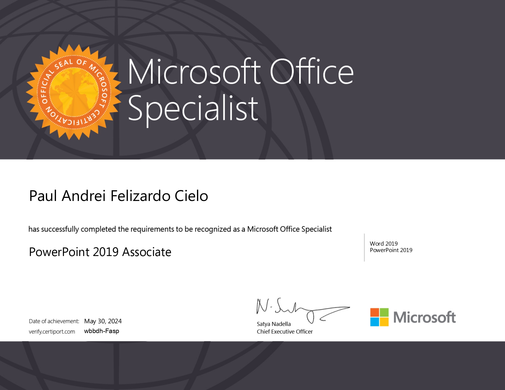 Certification 2